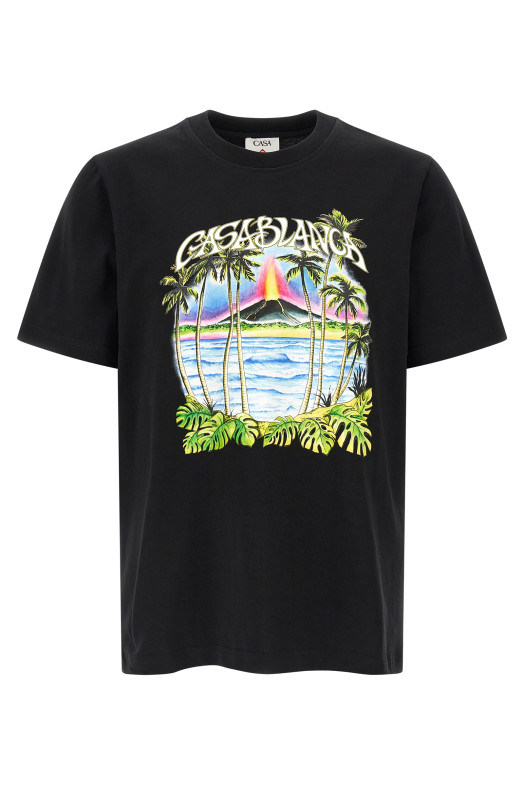 'Volcano' T-shirt Black