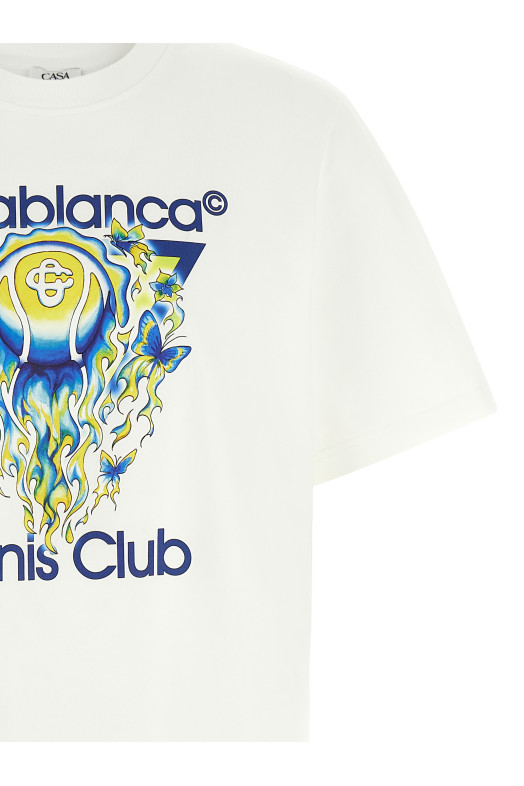 'Tennis Club Icon' T-shirt White