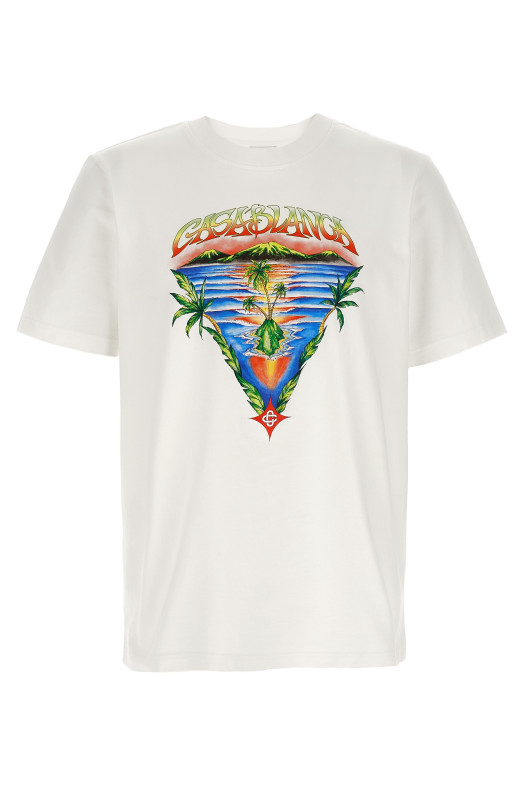 'Innocence Triangle' T-shirt White