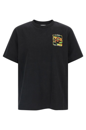 'Heat Map Logo' T-shirt Black