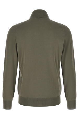 Cotton cardigan Green