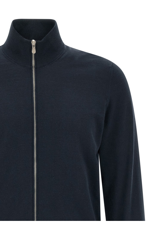 Cotton cardigan Blue