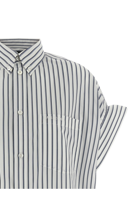 Striped shirt White