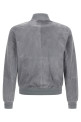 Suede jacket Gray