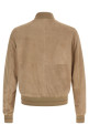 Suede jacket Beige