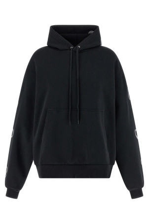 'Cursive' hoodie Black