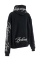 'Cursive' hoodie Black