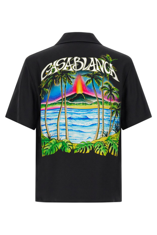 'Volcano' shirt Black