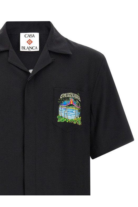 'Volcano' shirt Black