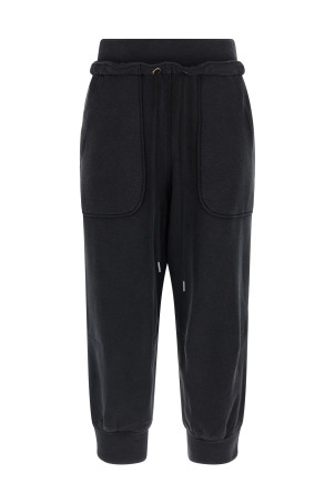 Cropped joggers Black