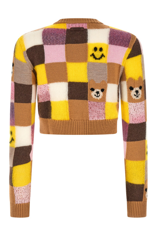 'Smiley® e 'Moschino Teddy Bear' cardigan Yellow