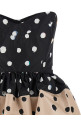 'Falena Dots' dress Black