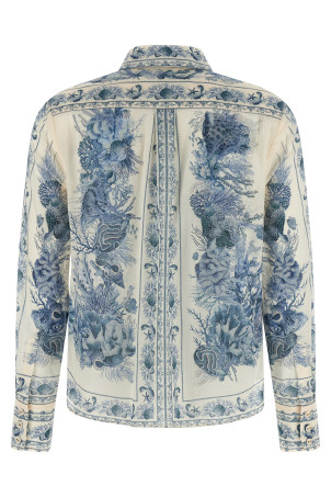 'Wanderlust' shirt Blue