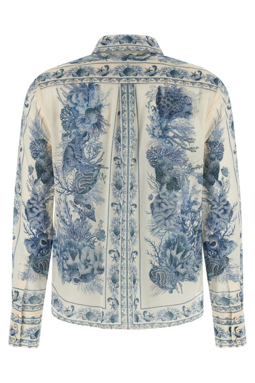 'Wanderlust' shirt Blue