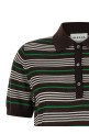 'Listripes' polo shirt Brown