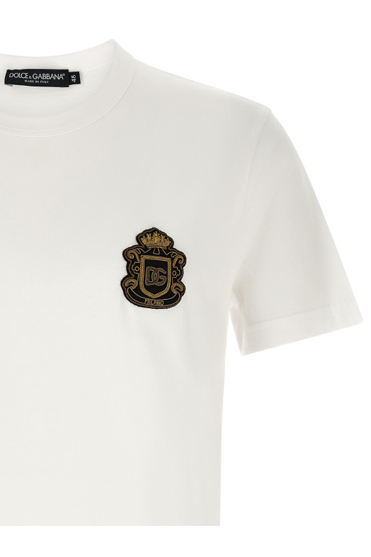 Heraldic patch t-shirt White