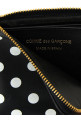 Polka Dots Printed Wallet Black-grey