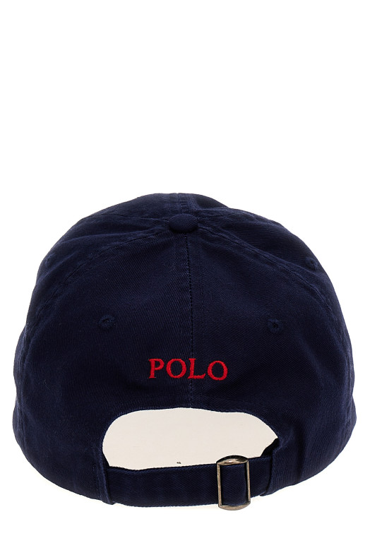 Logo embroidery cap Blue