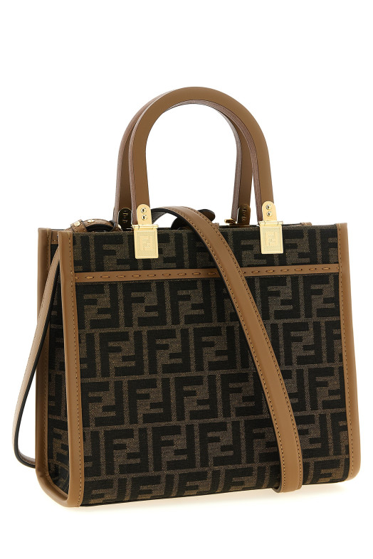 'Sunshine Small' shopping bag Brown