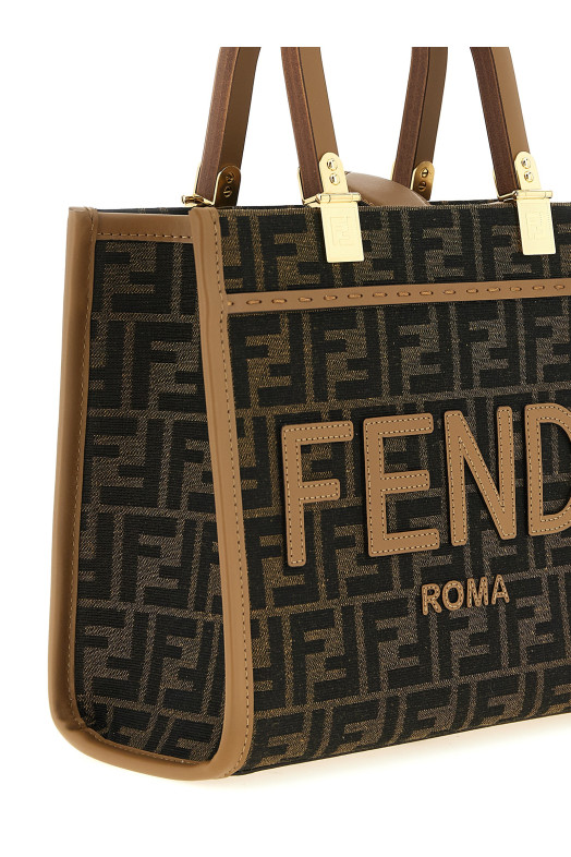 'Sunshine Small' shopping bag Brown