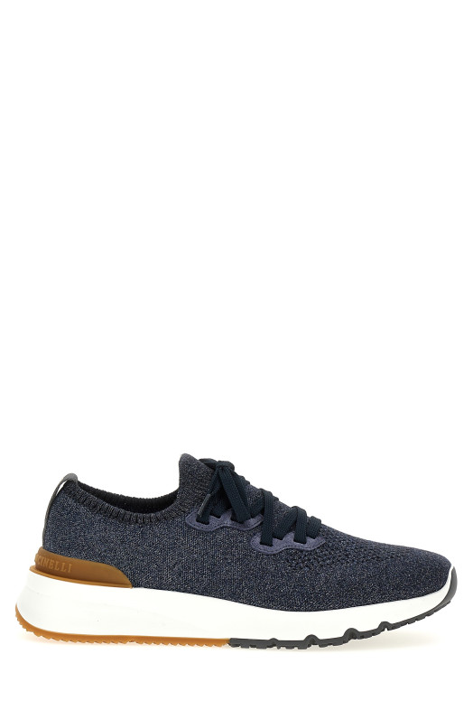 Knitted sneakers Blue