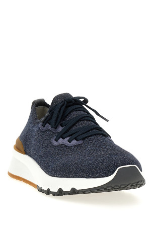 Knitted sneakers Blue