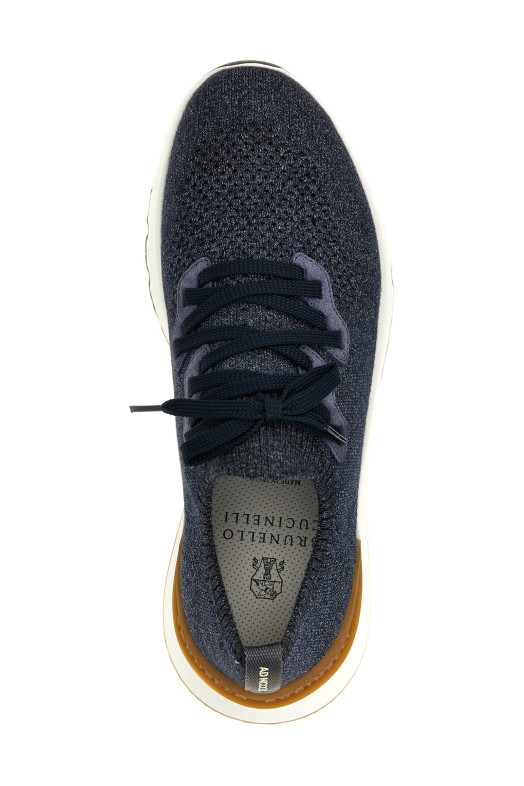 Knitted sneakers Blue