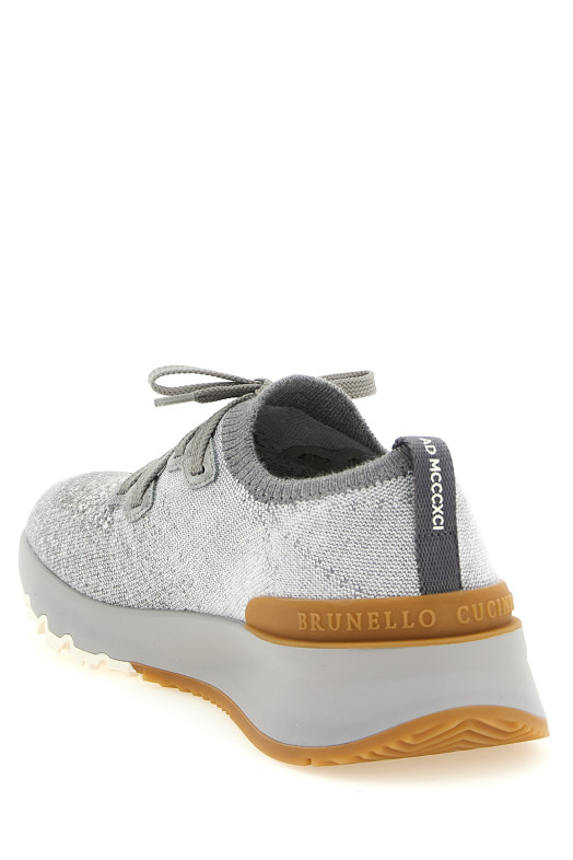 Knitted sneakers Gray