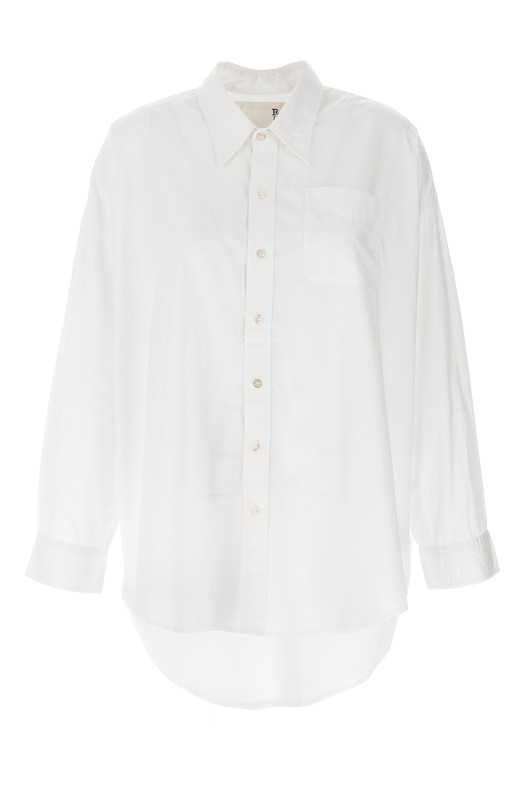 Poplin shirt White