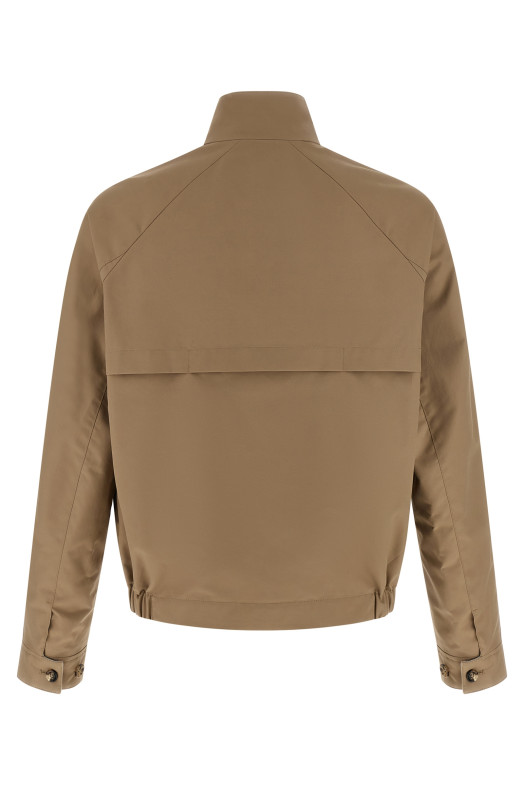 Techno cotton jacket Beige