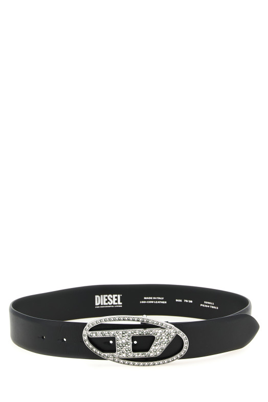 'B-1dr Strass' belt Black
