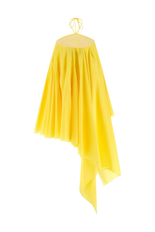 'La Robe Triangle Courte' dress Yellow