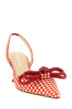 'Double Bow' slingback Red