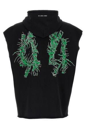 'Centipede' hoodie Black