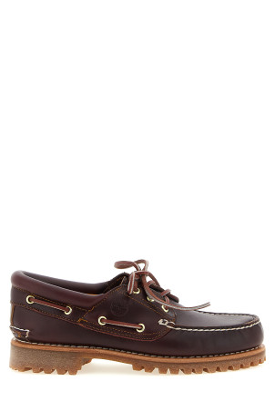 'Timberland® 3-Eye Lug' Boat Shoe Bordeaux