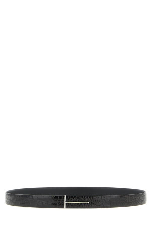 'Slim T' reversible belt Multicolor