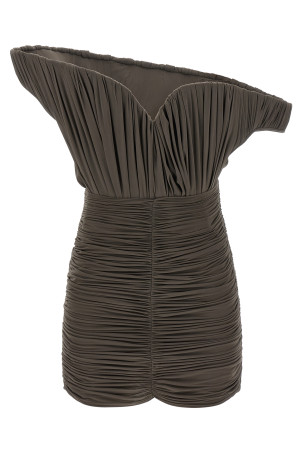 '33' dress Brown