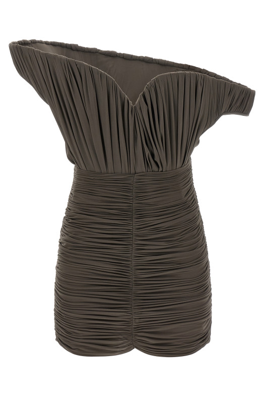 '33' dress Brown