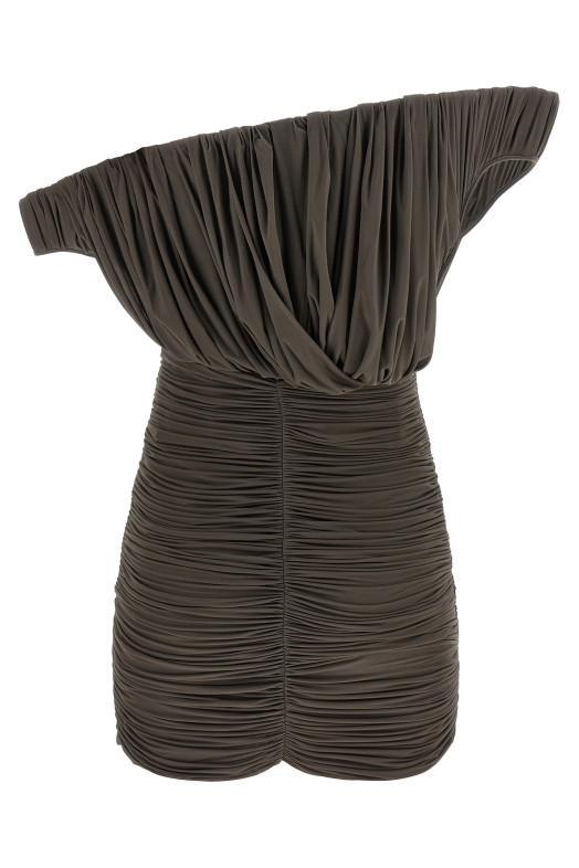 '33' dress Brown