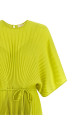 Pleated dress Green
