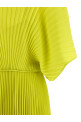 Pleated dress Green