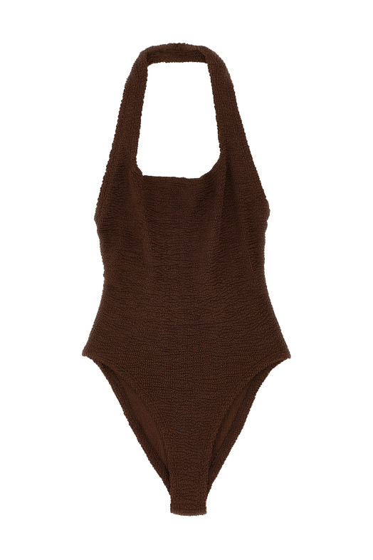 'Sandy' one-piece swimsuit Brown