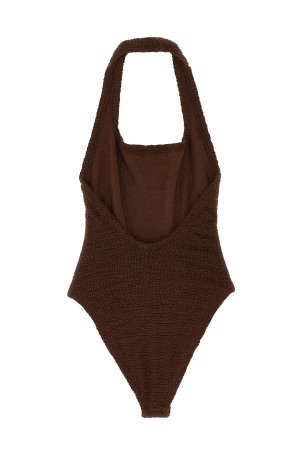 'Sandy' one-piece swimsuit Brown
