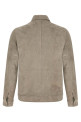 Suede jacket Gray