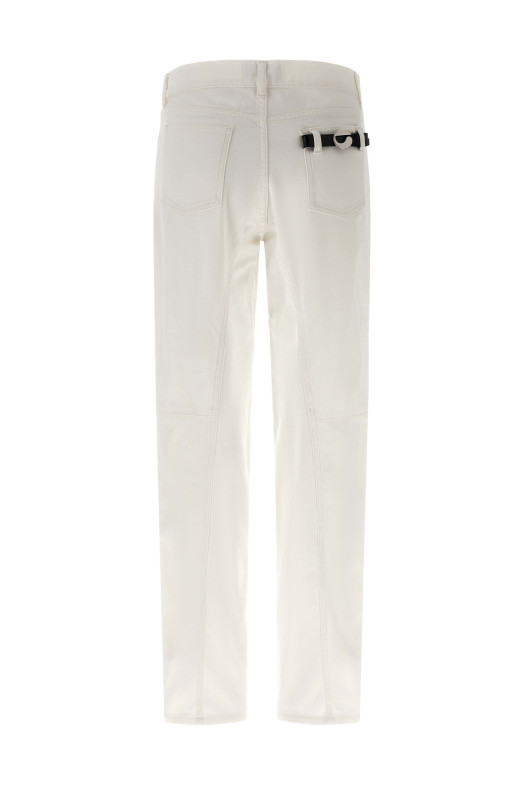 'Tapered Denim' jeans White