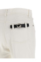 'Tapered Denim' jeans White