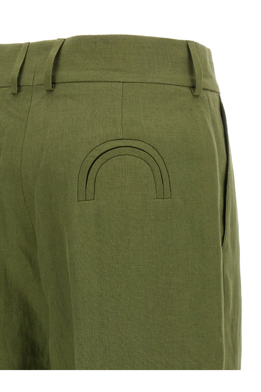 'Mid-day Sun Fox' pants Green