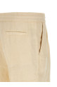 Linen bermuda shorts Beige