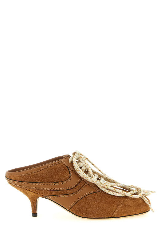 'Heeled Suede' sneakers Brown