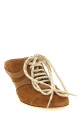 'Heeled Suede' sneakers Brown